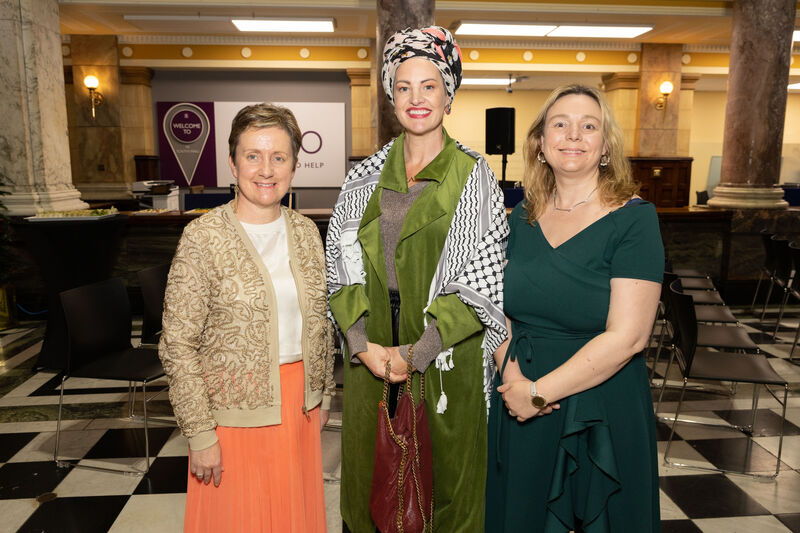 Lucy O’Donoghue, Lucy O’Donoghue Consulting, Oral McAndrew, Oral McAndrew Food and Diane Higgins, Diane Higgins, Design at the Network Ireland Cork Branch November meeting.