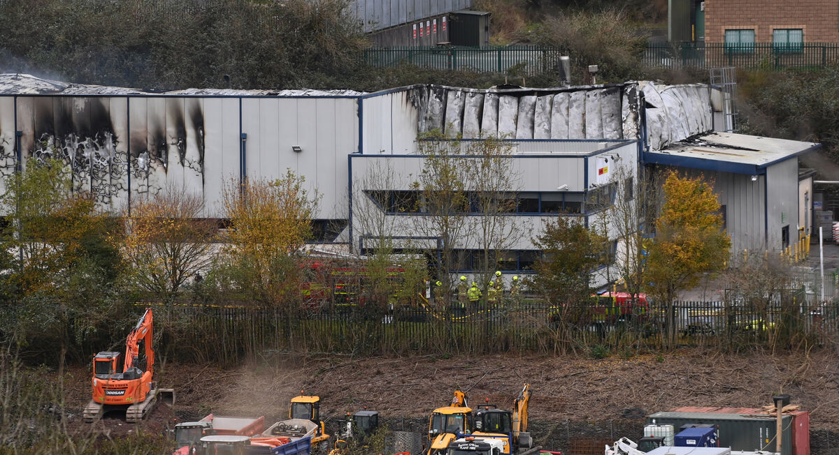 Fire damage at the CWS premises located off Fitz's Boreen, between The Commons Road and the Old Mallow Road. Picture: Eddie O'Hare Fire damage at the CWS premises located off Fitz's Boreen, between The Commons Road and the Old Mallow Road. Picture: Eddie O'Hare