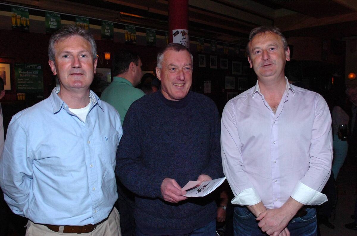 Kieran Kingston (left) and his brother Tom (right), pictured with Dave O'Hanlon in 2012. Picture: Larry Cummins Kieran Kingston (left) and his brother Tom (right), pictured with Dave O'Hanlon in 2012. Picture: Larry Cummins