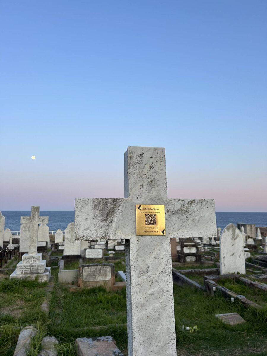 The majority of families place their QR coded memory plaque at their loved one's grave or in their back garden. The majority of families place their QR coded memory plaque at their loved one's grave or in their back garden.