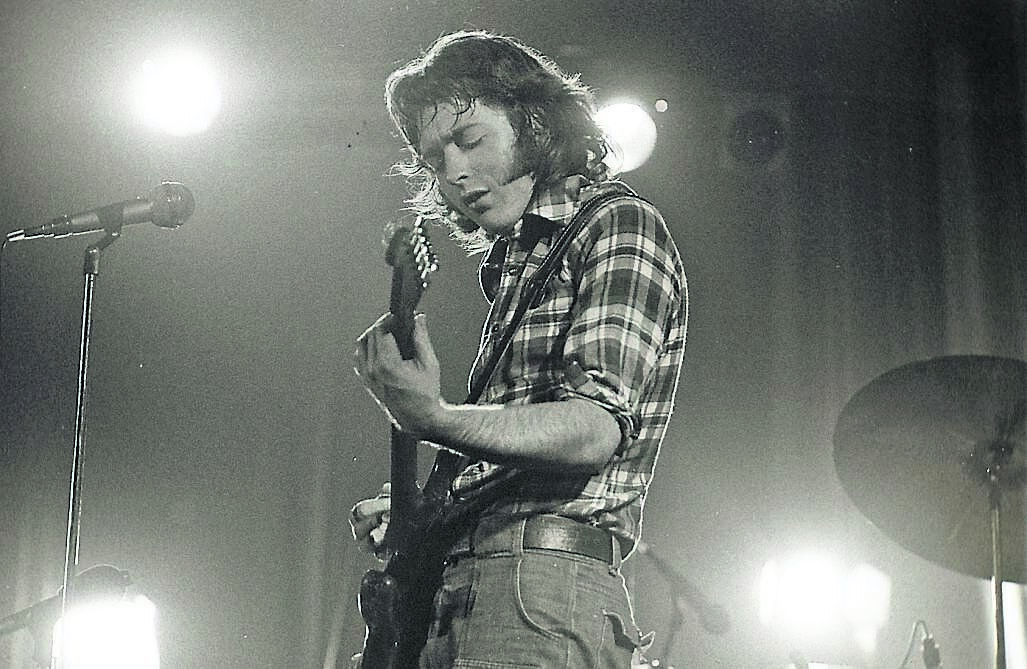 Rory Gallagher came down for a few lessons. 