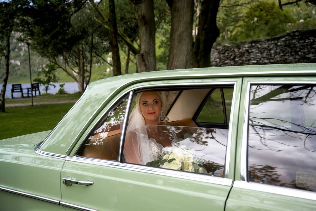 Gerda's stunning Justin Alexander dress was from Cinderella's Closet. Pictures: Gediminas Gruzauskas 