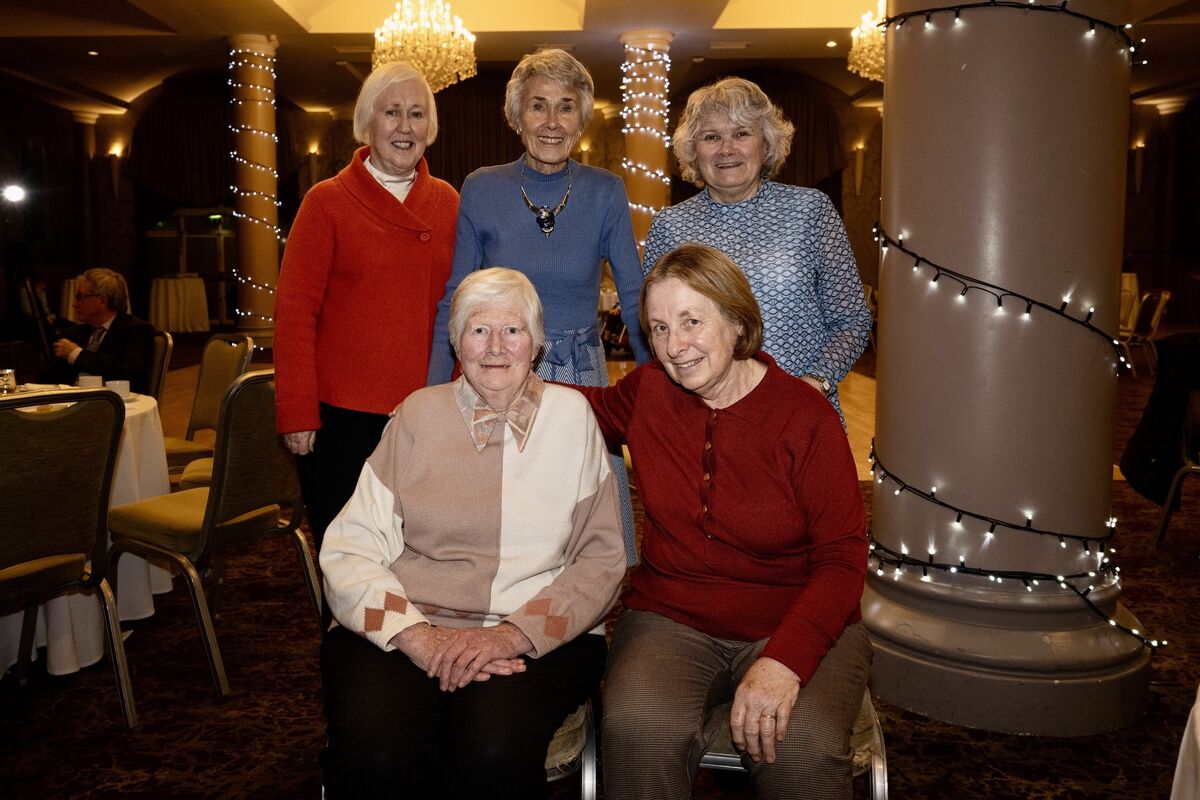 Eileen Twohig, Veronica O’Flynn, Veronica Barry, Nora O’Donovan and Mary Prendergast at the event.