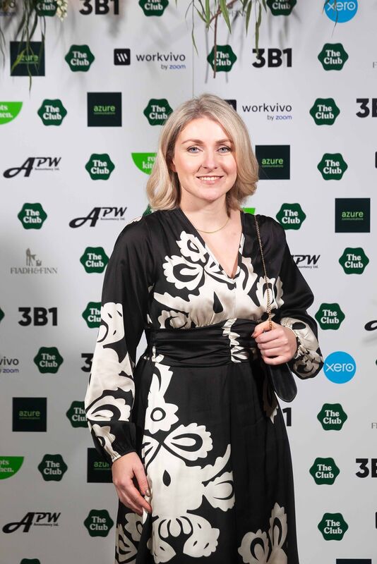 Alicia Sweeney pictured at The Female Founder of The Year Awards.