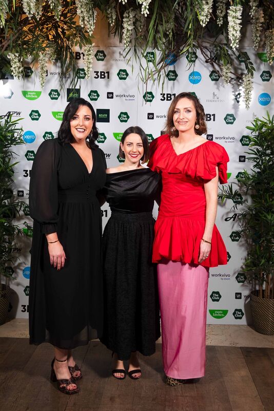 Katie Diffley; Pamela Walsh and Jennie McGinn.