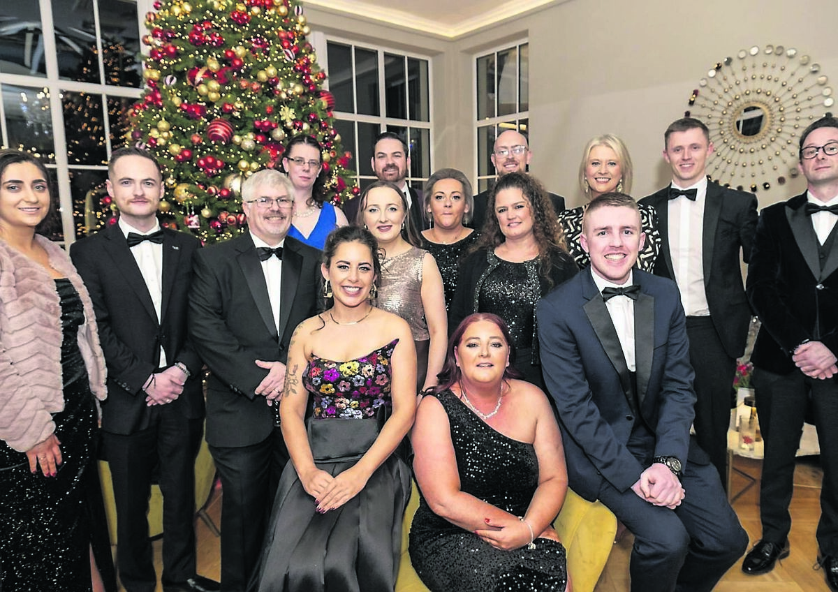 Staff from the Oriel House Hotel in Ballincollig enjoying the Irish Hotels Federation (IHF) Ball. The 2024 annual IHF Cork branch tourism ball was hosted by Vienna Woods Hotel on Wednesday, November 13. Over 350 guests attended, including hoteliers, dignitaries, and hospitality sector suppliers to the black-tie event.	Picture: Brian Lougheed
                     Staff from the Oriel House Hotel in Ballincollig enjoying the Irish Hotels Federation (IHF) Ball. The 2024 annual IHF Cork branch tourism ball was hosted by Vienna Woods Hotel on Wednesday, November 13. Over 350 guests attended, including hoteliers, dignitaries, and hospitality sector suppliers to the black-tie event.	Picture: Brian Lougheed