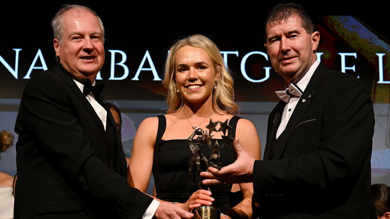 Cork's latest All-Star Katie Quirke flies the flag for Bride Rovers