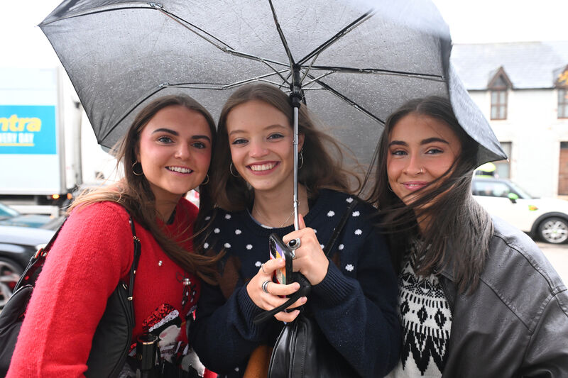 Caoimhe Russell, Aoife O'Sullivan and Rachel Holland celebrate students Christmas day at the Bandon Road, Cork. Picture: Dan Linehan Caoimhe Russell, Aoife O'Sullivan and Rachel Holland celebrate students Christmas day at the Bandon Road, Cork. Picture: Dan Linehan