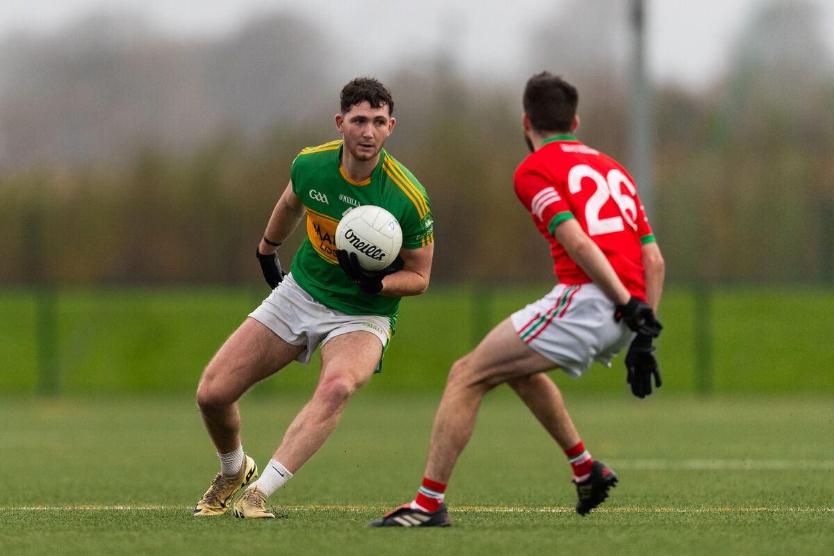 Kilmurry's Lloyd Asling on the move against Cashel King Cormacs. Picture: Diarmuid Brennan/Sportsfocus
