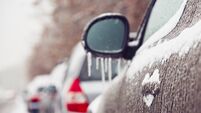Icy rain