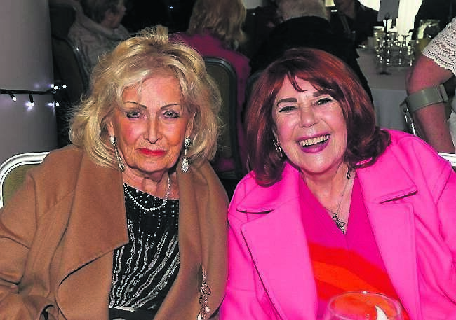 Maureen Deady and Theresa O'Toole, enjoying the Douglas Young at Heart tea dance at the Rochestown Park Hotel.Picture: David Keane.