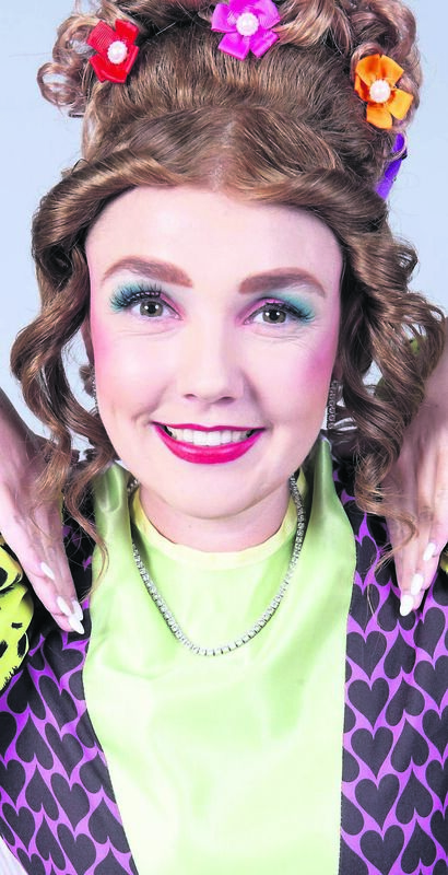 Julie Maguire, who stars as evil stepsister Skylar in Cinderella at Cork Opera House.