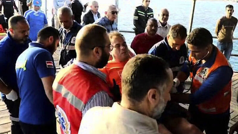 Irish citizen 'OK' after Red Sea boat sinking, says Martin