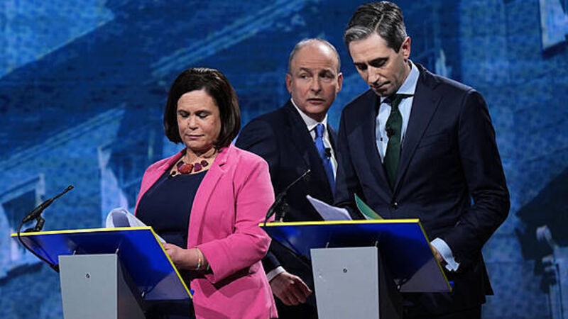 Leaders' debate: McDonald, Harris and Martin clash on economy, housing and justice Leaders' debate: McDonald, Harris and Martin clash on economy, housing and justice