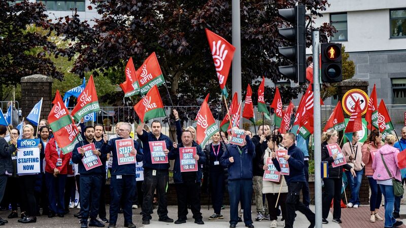 Cork health workers set to join industrial action over 'pay and numbers' strategy