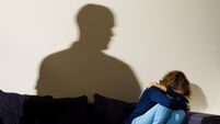 Depression, alcohol and domestic violence abuse stock