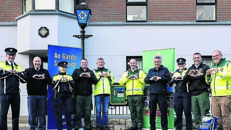 Pictures: Life-saving defibrillators fitted at East Cork garda stations Pictures: Life-saving defibrillators fitted at East Cork garda stations