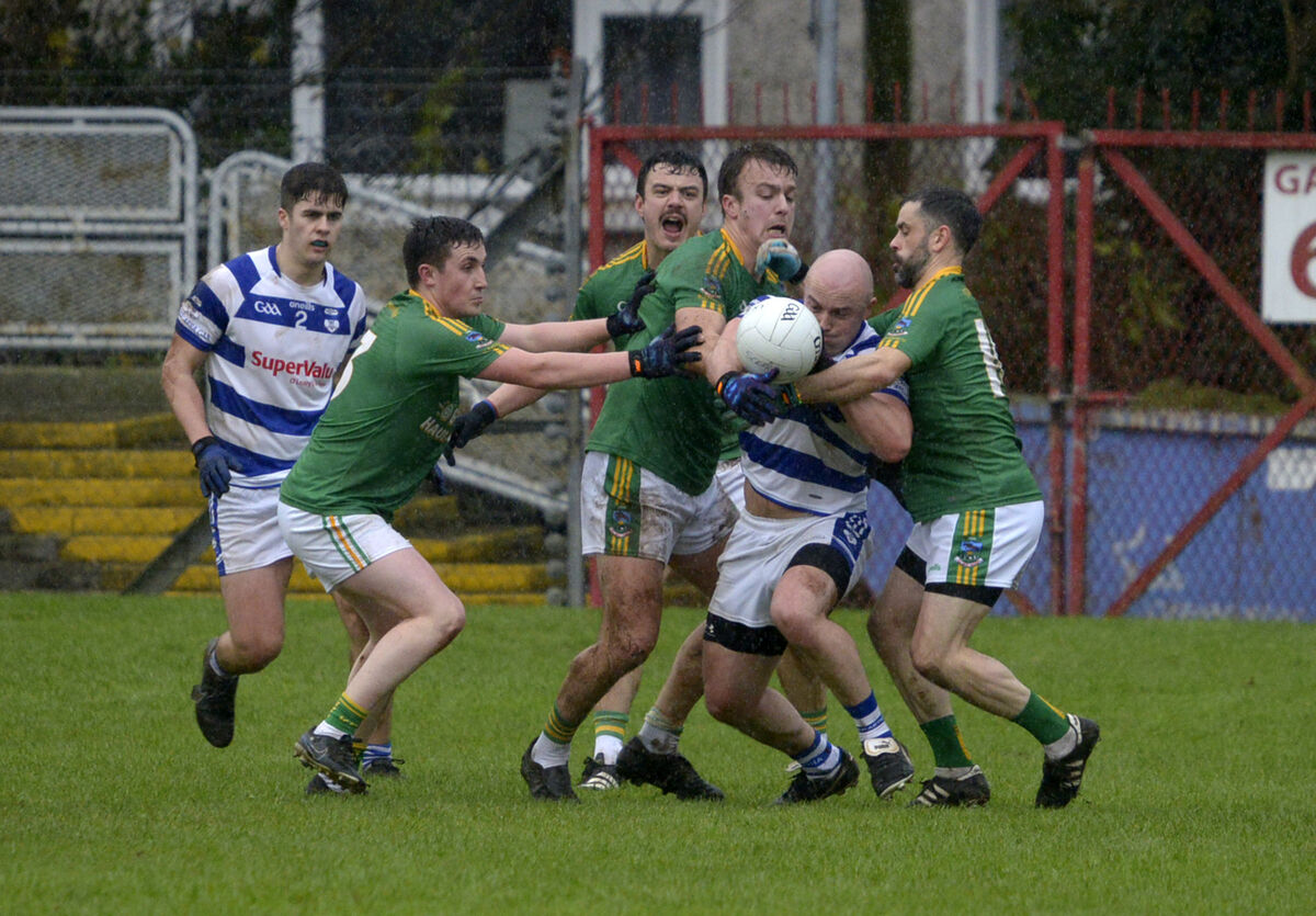 Jack O'Dwyer in action for Inniscarra against Kilmacabea. Picture: Denis Boyle