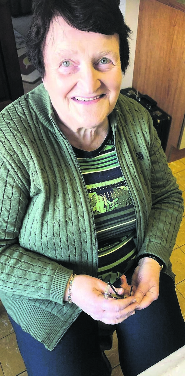 80-year-old Cathy Thornhill is still doing the books at the pharmacy. Picture: Dan Linehan 80-year-old Cathy Thornhill is still doing the books at the pharmacy. Picture: Dan Linehan