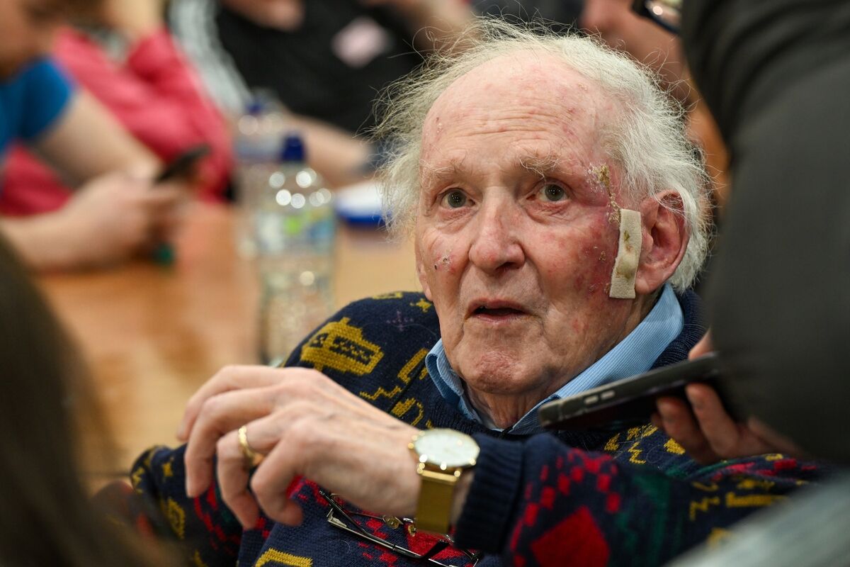 Bill Ring (81) from Bishopstown has been counting elections for 52 years. Picture: Chani Anderson