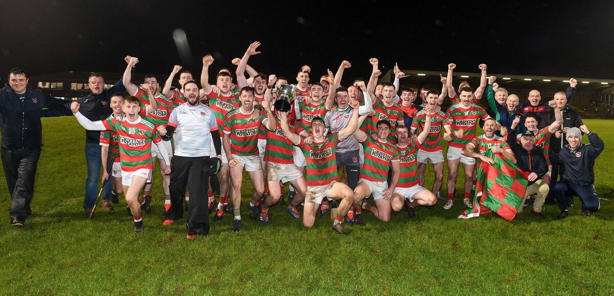 Tracton celebrating after defeating Killavullen in the JAHC final, at Páirc Uí Rinn. Picture: David Keane. Tracton celebrating after defeating Killavullen in the JAHC final, at Páirc Uí Rinn. Picture: David Keane.