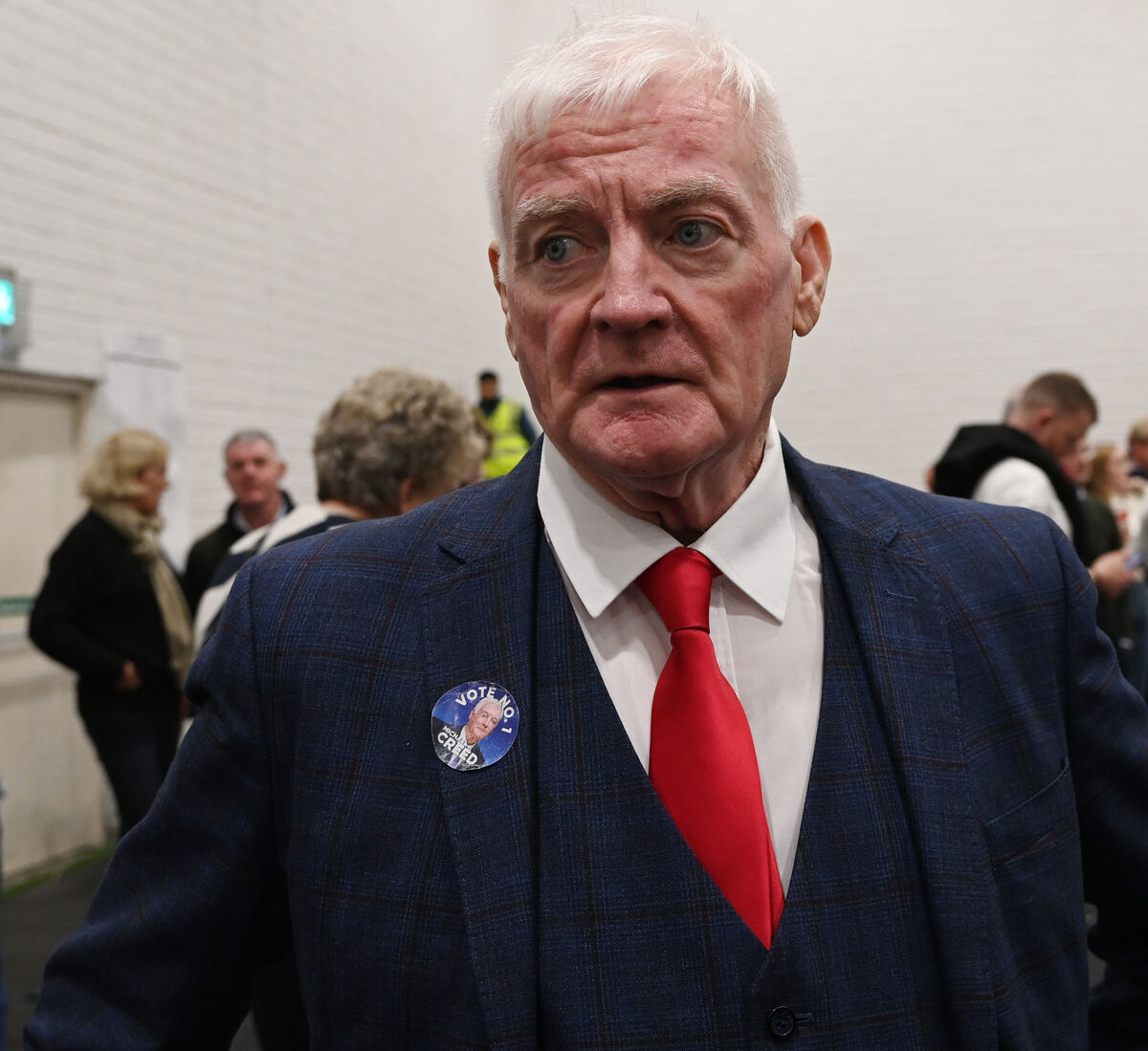 Fine Gael candidate Councillor Michael Creed, Cork North West at the count centre in Mallow GAA. Picture: Eddie O'Hare Fine Gael candidate Councillor Michael Creed, Cork North West at the count centre in Mallow GAA. Picture: Eddie O'Hare