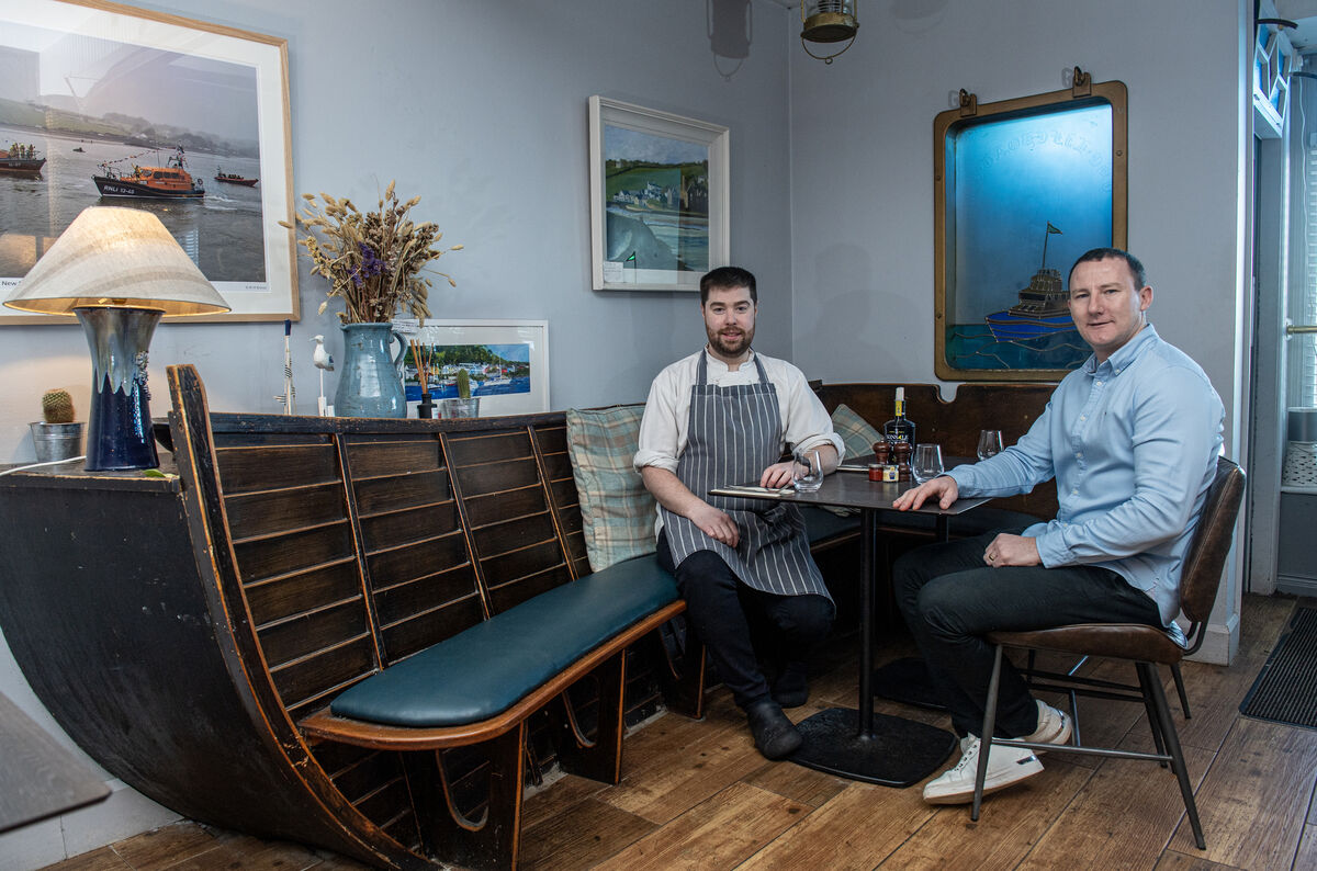 Martin and David opened The Lifeboat Inn in West Cork in 2017. Picture Dan Linehan
