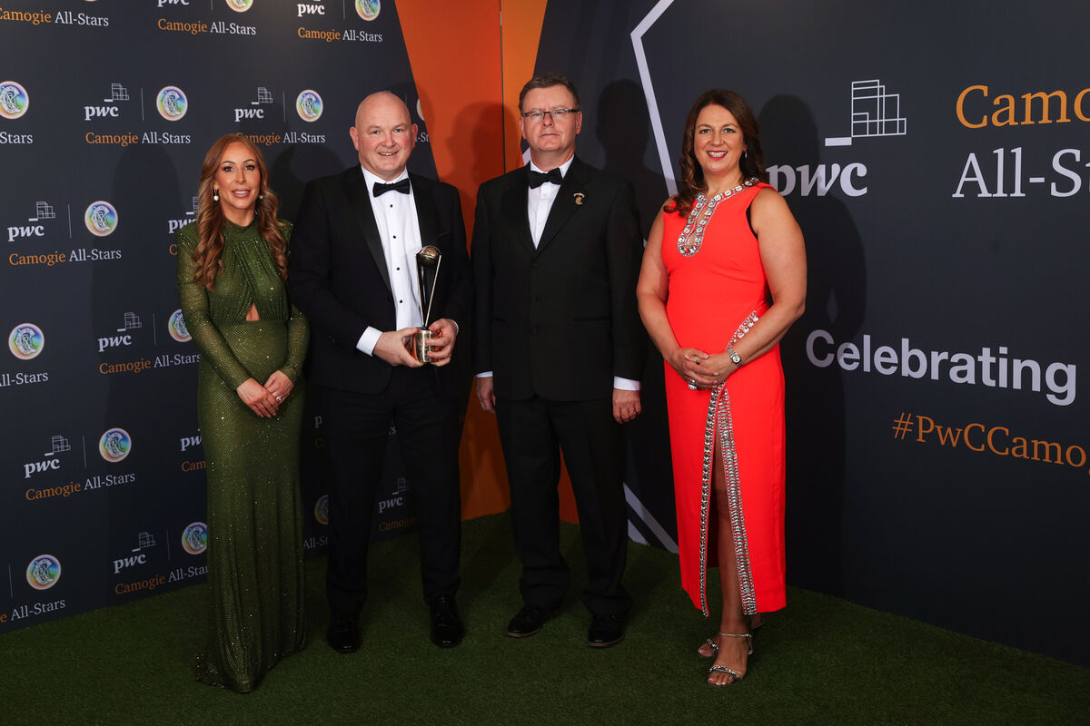Ger Manley was picked as the Camogie Manager of the Year. Picture: INPHO/Bryan Keane