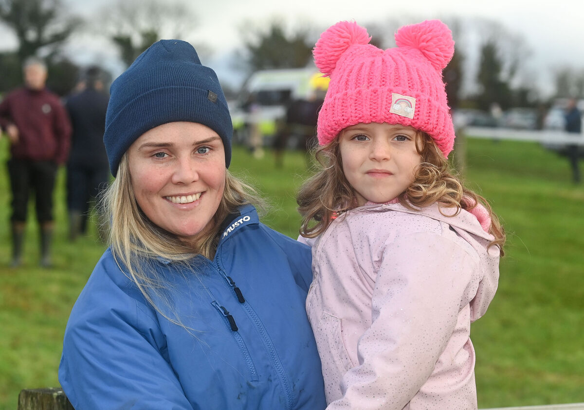 Kara and River Cummins from Wexford, attending the United Hunt point-to-point races in Ballindenisk. Picture: David Keane Kara and River Cummins from Wexford, attending the United Hunt point-to-point races in Ballindenisk. Picture: David Keane