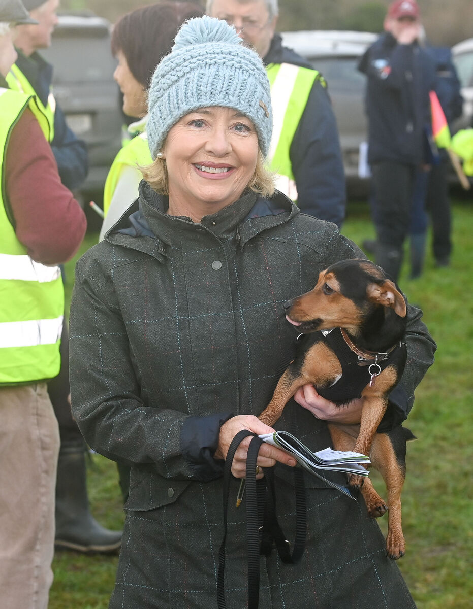 Breda Byrne from Whitegate and Millie, enjoying the action at the United Hunt point-to-point races in Ballindenisk. Picture: David Keane. Breda Byrne from Whitegate and Millie, enjoying the action at the United Hunt point-to-point races in Ballindenisk. Picture: David Keane.
