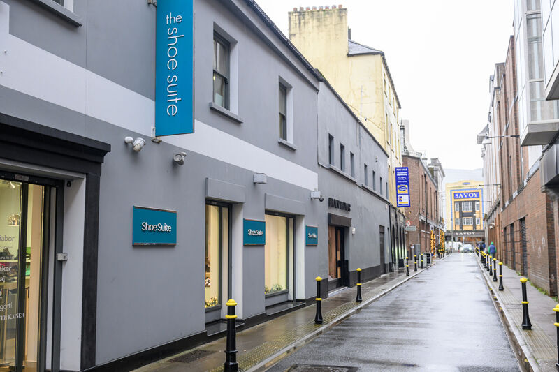  The Shoe Suite on Maylor Street is one of many local businesses whose footfall has been impacted by the closure of Debenhams.