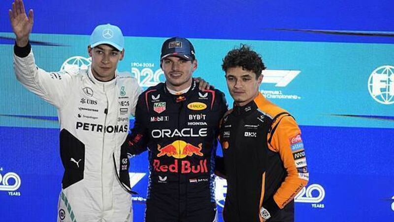 George Russell’s row with ‘bully’ Max Verstappen rumbles on