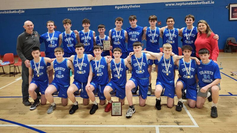 Coláiste Choilm basketballers capture U16 and U19 double