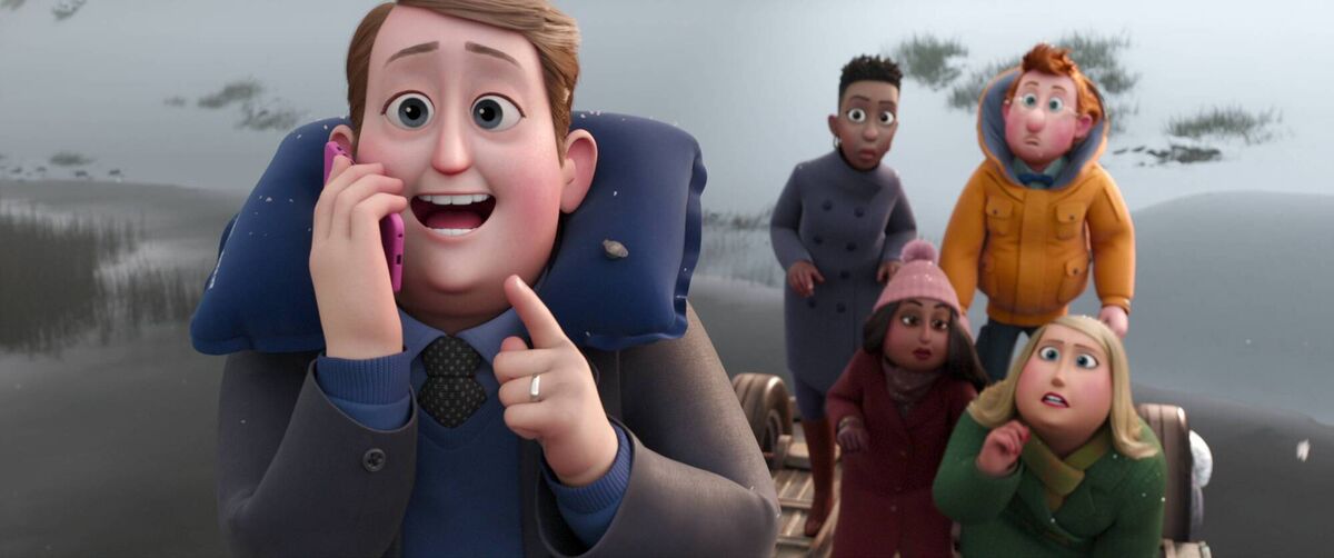 The animated Christmas fantasy comedy film follows the townsfolk of Wellington-on-Sea. Picture: Netflix. The animated Christmas fantasy comedy film follows the townsfolk of Wellington-on-Sea. Picture: Netflix.