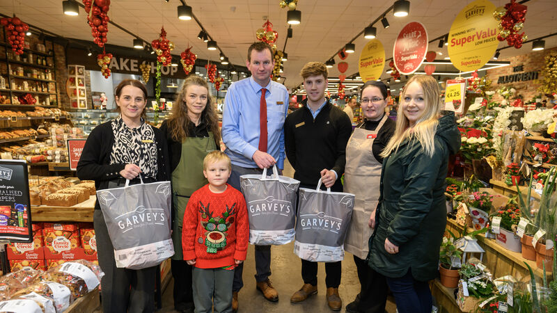 Cobh store distributes food packages to homes facing hardship this Christmas