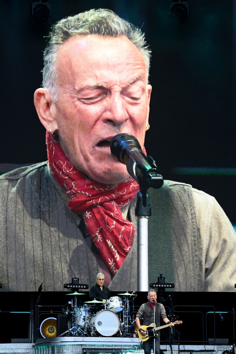 Bruce Springsteen in concert on Leeside. Picture: Eddie O'Hare Bruce Springsteen in concert on Leeside. Picture: Eddie O'Hare
