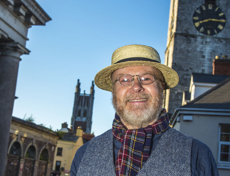 Pictured at the Firkin Crane before the Gala Concert for the Mother Jones Festival in 2015, of which Richard was Musical Director. Picture: Andy Jay