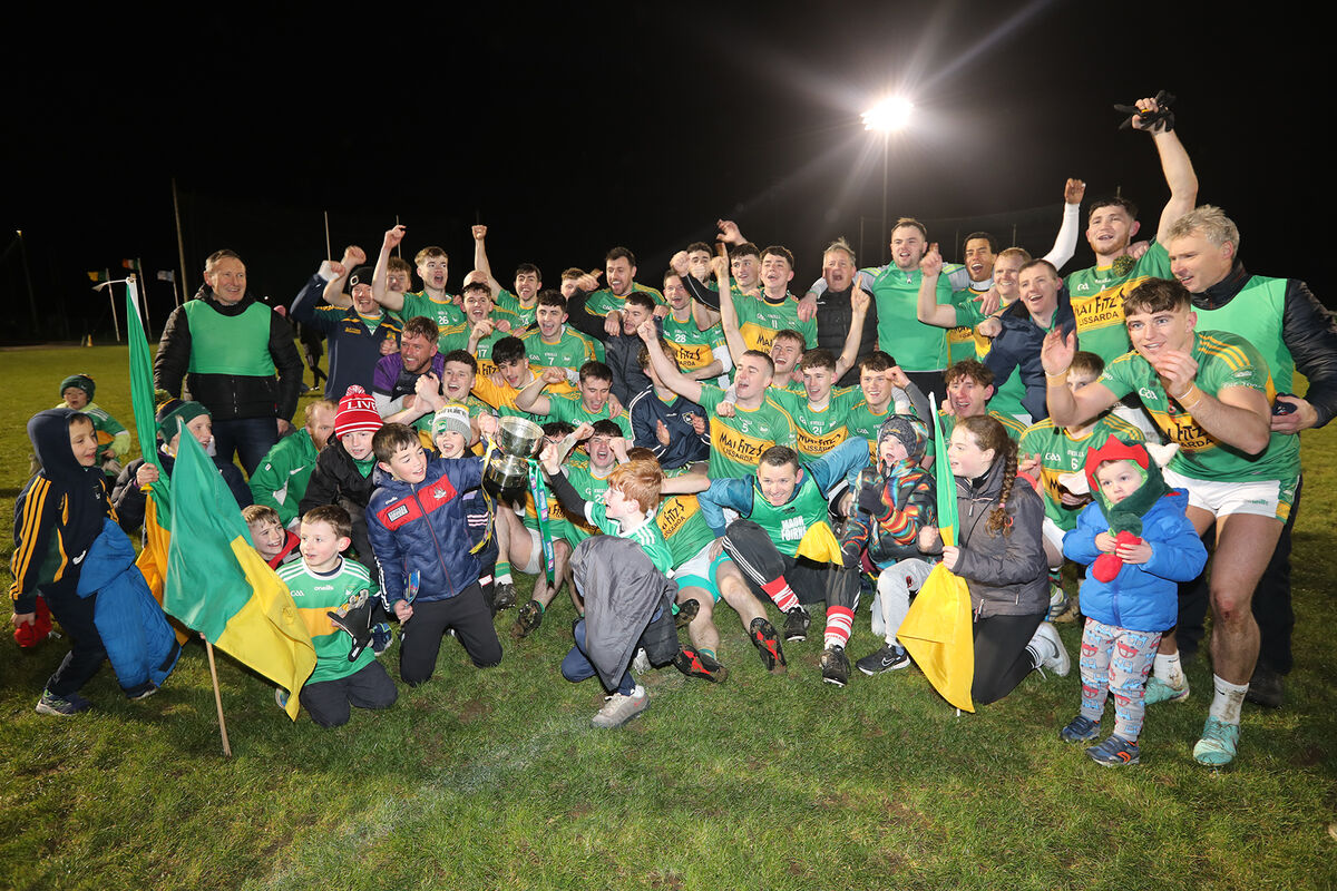Kilmurry celebrate winning the Munster Club JFC final in Mick Neville Park, Rathkeale. Picture: Brendan Gleeson Kilmurry celebrate winning the Munster Club JFC final in Mick Neville Park, Rathkeale. Picture: Brendan Gleeson