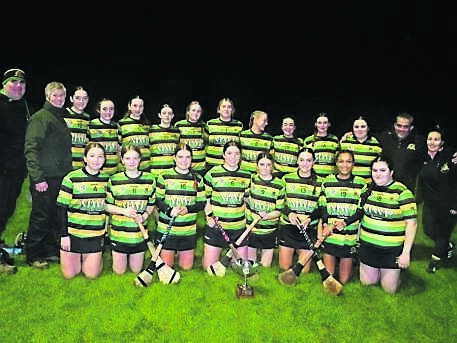 The Glen Rovers minor camogie team, A County League champions.