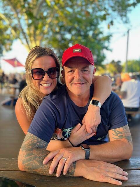 Corkonians Abroad Vicky with her husband