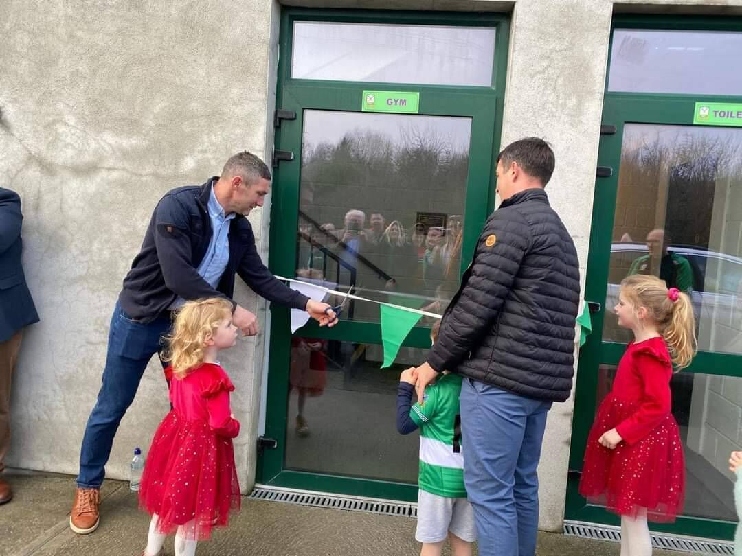 Former Cork footballer Noel O'Leary officially opened Gabriel Rangers' new complex.