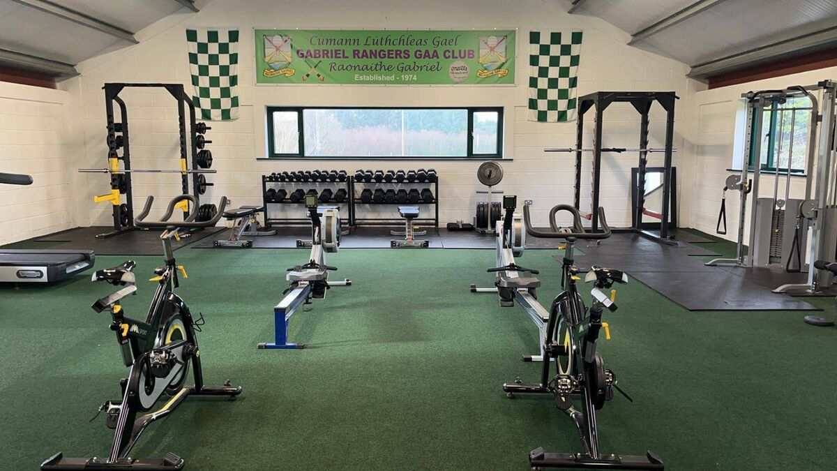 Gabriel Rangers' impressive new gym. 