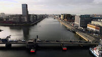 Dublin port stock