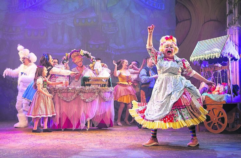 Fionula Linehan as Peggy Twomey in Red Riding Hood at the Everyman.