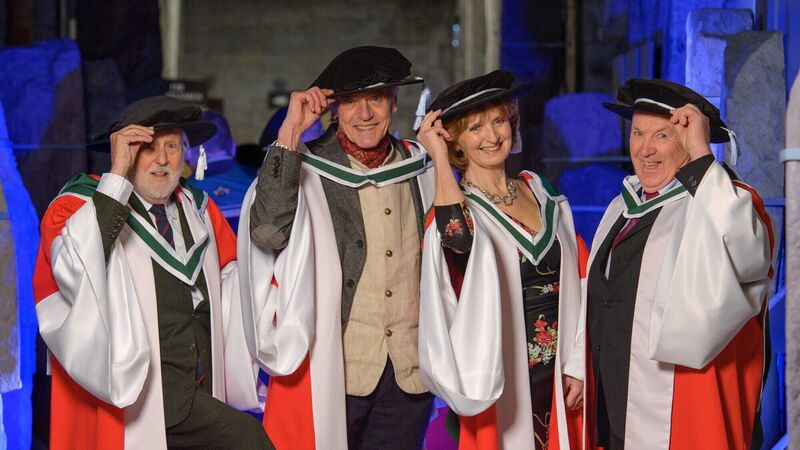 Quartet of famous faces conferred with honorary doctorates by University College Cork 