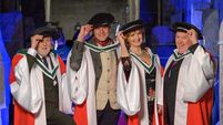 Quartet of famous faces conferred with honorary doctorates by University College Cork 