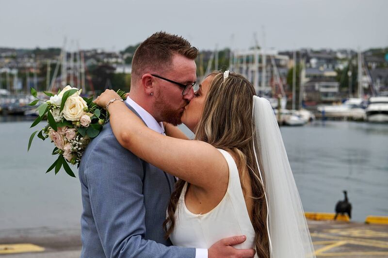The couple held their reception at The Trident Hotel in Kinsale. Picture: Arnis Photography