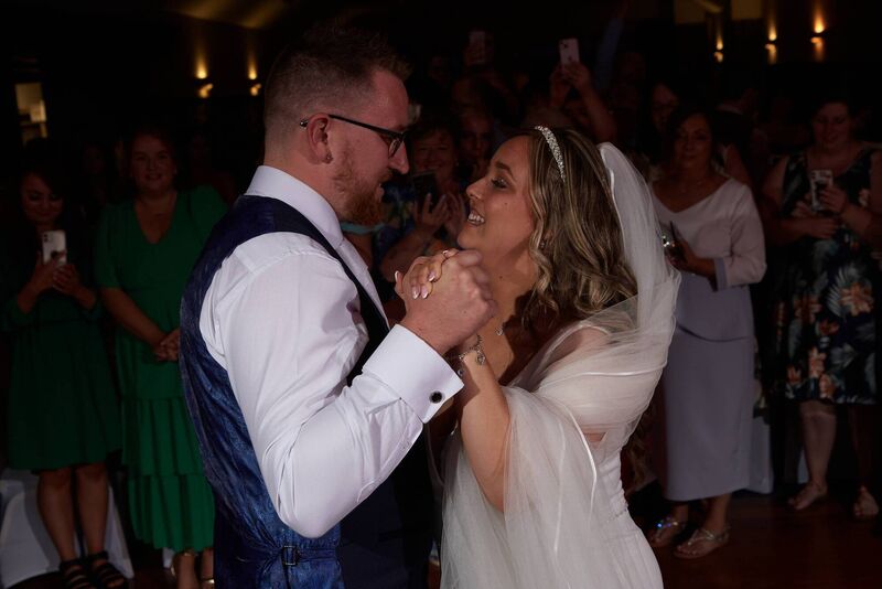 Route 66 played at the reception and the couple said they had everyone up on the dance floor for the evening.