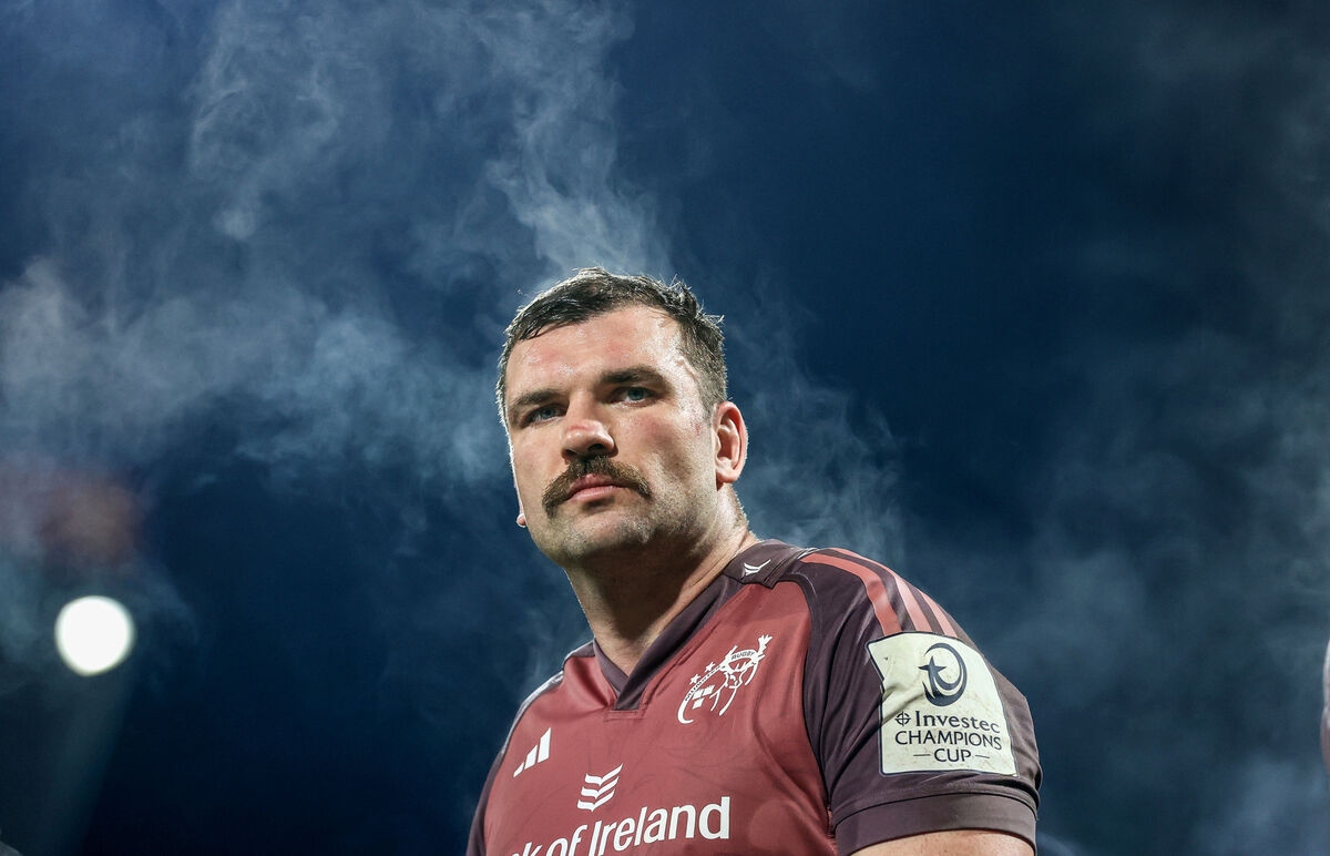 Munster’s Tadhg Beirne dejected after the game on Friday. Picture: INPHO/Dan Sheridan