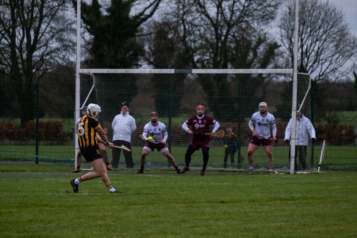 Josh Beausang of Russell Rovers scores a point from a free against Ballinascreen. Picture: Bob Morrison Josh Beausang of Russell Rovers scores a point from a free against Ballinascreen. Picture: Bob Morrison